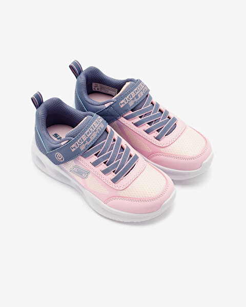Skechers Skechers Sola Glow - Ombre Deluxe Büyük Kız Çocuk Gri Işıklı Spor Ayakkabı 303714L GYLP-6