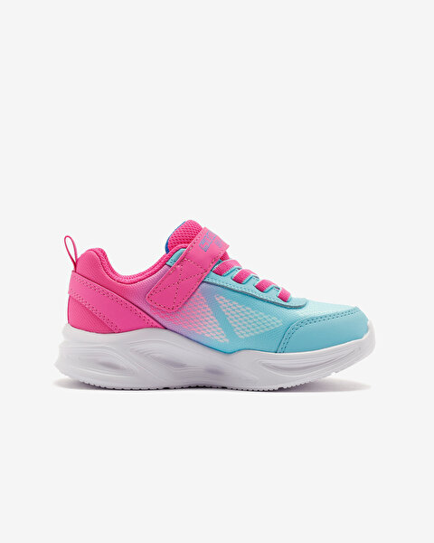 Skechers Skechers Sola Glow - Ombre Deluxe Büyük Kız Çocuk Pembe Işıklı Spor Ayakkabı 303714L PKTQ-2