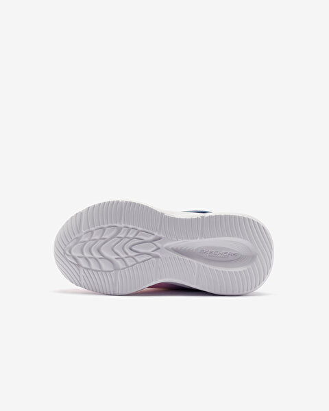 Skechers Skechers Sola Glow - Ombre Deluxe Küçük Kız Çocuk Gri Işıklı Spor Ayakkabı 303714N GYLP-4