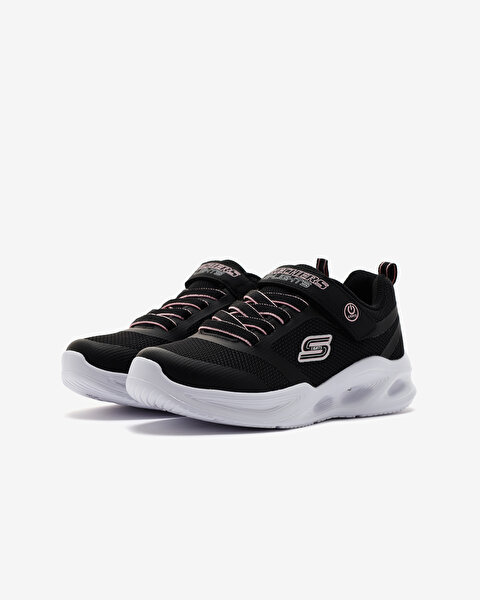 Skechers Skechers Sola Glow Büyük Kız Çocuk Siyah Işıklı Spor Ayakkabı 303715L BLK-3