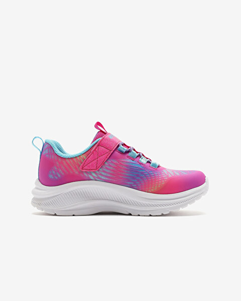 Skechers Rainbow Cruisers - Rainbow Reflectin Büyük Kız Çocuk Pembe Işıklı Spor Ayakkabı 303722L HPM-2