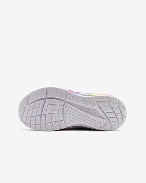 Skechers Rainbow Cruisers - Rainbow Reflectin Büyük Kız Çocuk Mor Spor Ayakkabı 303722L LVMT-4