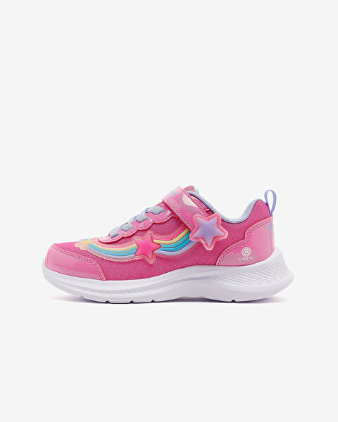 Jumpsters 2.0 Büyük Kız Çocuk Pembe Işıklı Spor Ayakkabı 303724L PKMT
