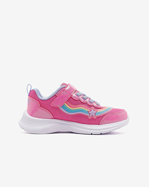 Skechers Jumpsters 2.0 Büyük Kız Çocuk Pembe Işıklı Spor Ayakkabı 303724L PKMT-2