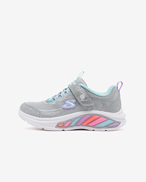 Rainbow Cruisers-glitzy Glow Büyük Kız Çocuk Gri Işıklı Spor Ayakkabı 303726L SLBL