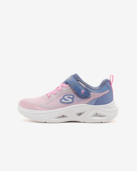Skechers Sola Glow 2.0 Büyük Kız Çocuk Gri Işıklı Spor Ayakkabı 303729L GYPK