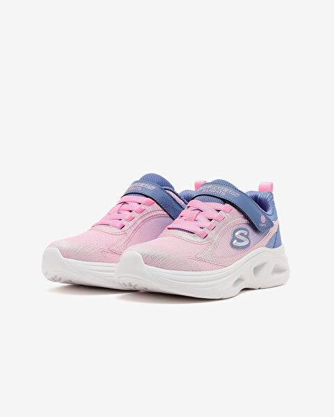 Skechers Sola Glow 2.0 Büyük Kız Çocuk Gri Işıklı Spor Ayakkabı 303729L GYPK-2