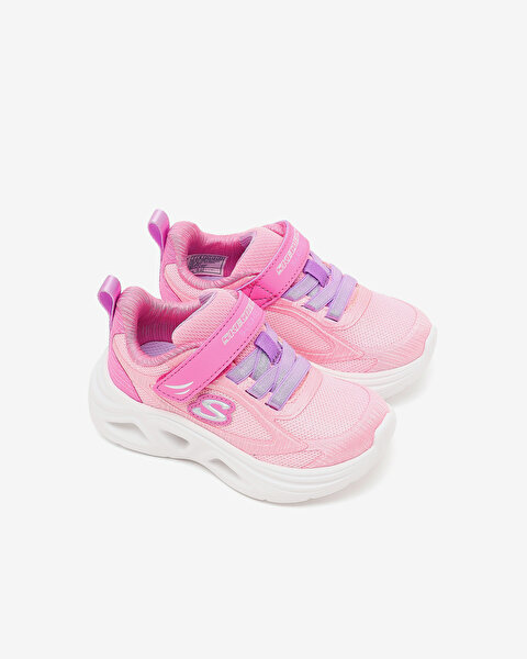 Skechers Sola Glow 2.0 Küçük Kız Çocuk Pembe Işıklı Spor Ayakkabı 303729N PKLV-4