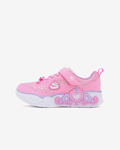 Princess Steps Büyük Kız Çocuk Pembe Işıklı Spor Ayakkabı 303732L PNK