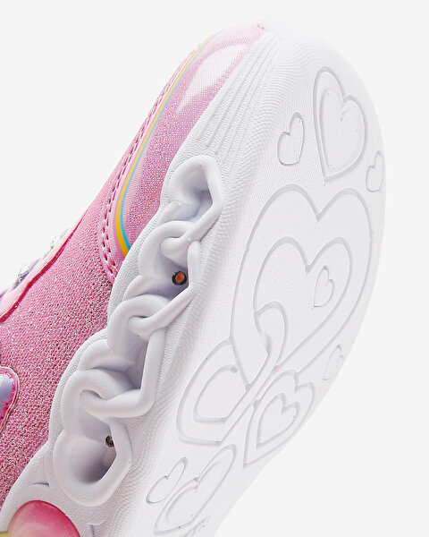 Skechers Infinite Heart Lights  -  Love Büyük Kız Çocuk Pembe Işıklı Spor Ayakkabı 303751L PKMT-8