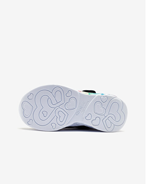 Skechers Infinite Heart Lights - Fresh Love Büyük Kız Çocuk Siyah Işıklı Spor Ayakkabı 303752L BKTQ-5