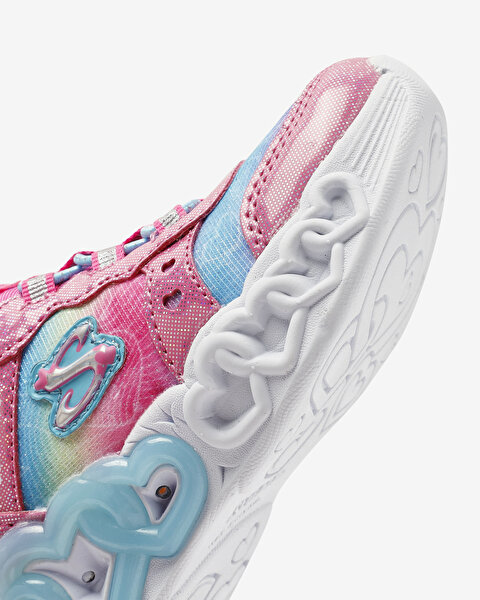 Skechers Infinite Heart Lights - Eternal Shimmer Küçük Kız Çocuk Pembe Işıklı Spor Ayakkabı 303755N-11