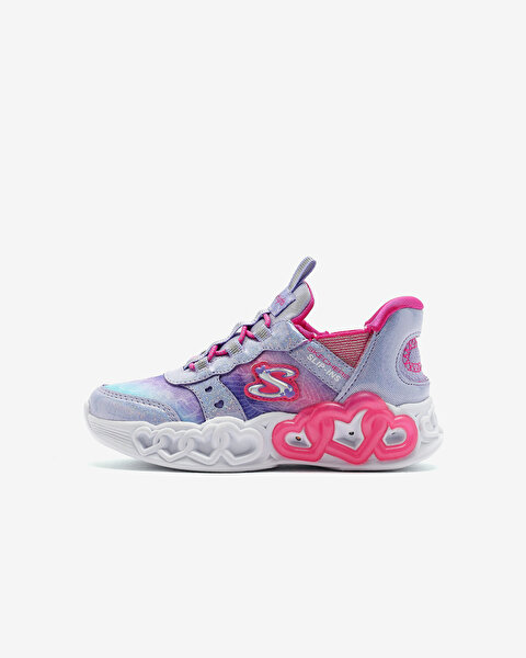 Skechers Infinite Heart Lights - Eternal Shimmer