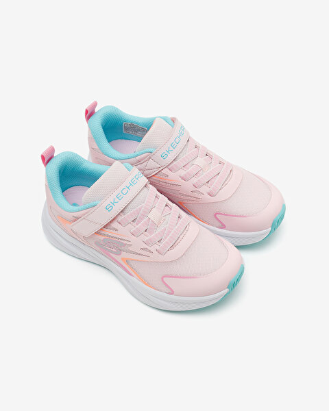 Skechers Microspec Tread Büyük Kız Çocuk Pembe Spor Ayakkabı 303882L LPMT-4