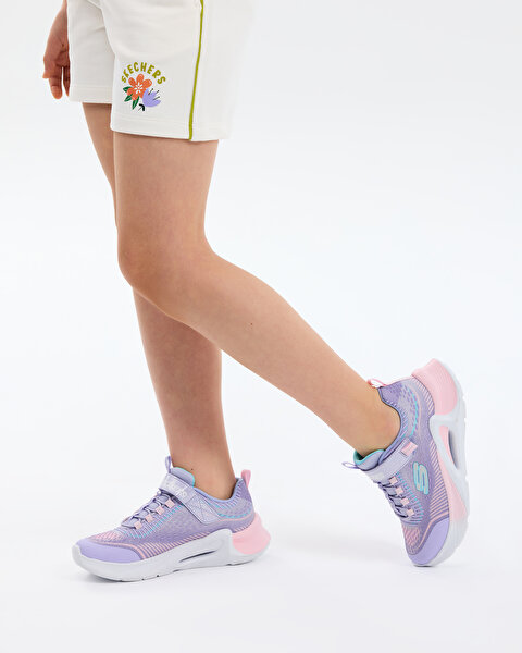 Skechers Tide Tech Büyük Kız Çocuk Mor Spor Ayakkabı 303896L LVMT-5