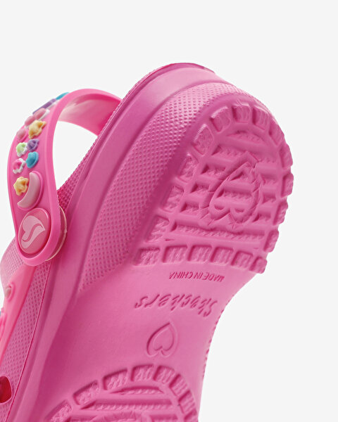 Skechers Heart Charmer - Girly Land Küçük Kız Çocuk Pembe Işıklı Terlik 308406N HPMT-8