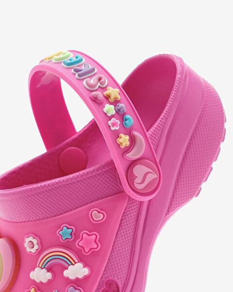 Skechers Heart Charmer - Girly Land Küçük Kız Çocuk Pembe Işıklı Terlik 308406N HPMT-10