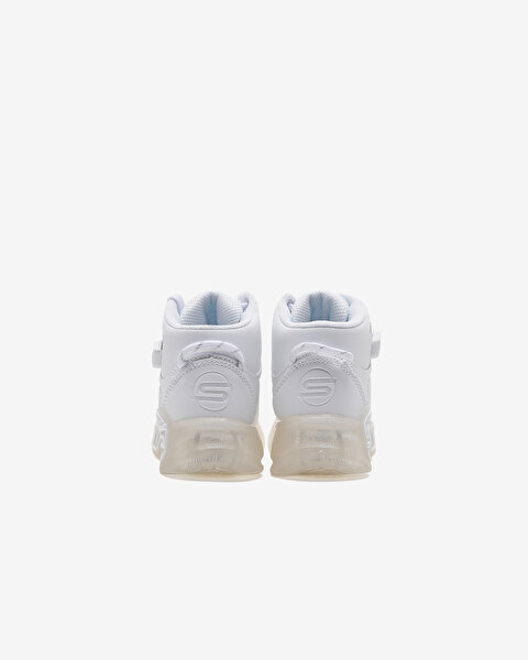 Skechers S - Lights Remix Büyük Kız Çocuk Beyaz Işıklı Bot 310100L WHT-5