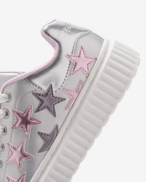 Skechers Hi Ridge  -  Superstardom Büyük Kız Çocuk Gri Sneakers 310290L SMLT-8