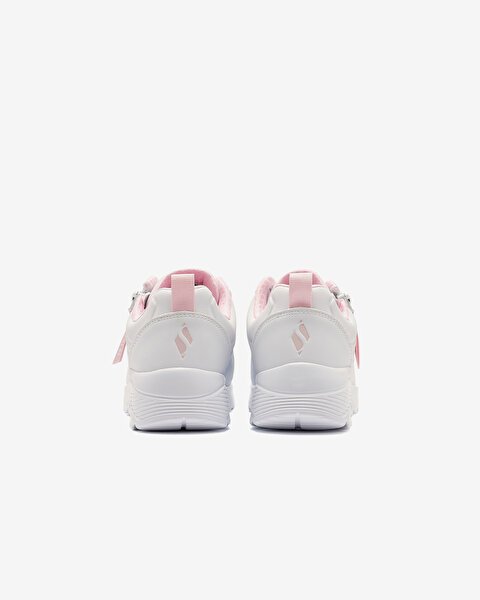 Skechers Uno Lite - Easy Zip Büyük Kız Çocuk Beyaz Sneakers 310387L WHT-3