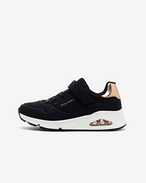 Uno Gen1 - Shimmer Core Büyük Kız Çocuk Siyah Sneakers 310546L BLK