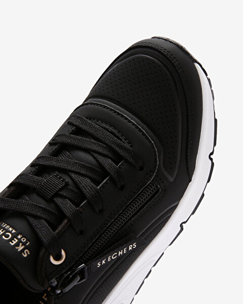 Skechers Uno Gen1 Büyük Kız Çocuk Siyah Sneakers 310554L BKRG-10