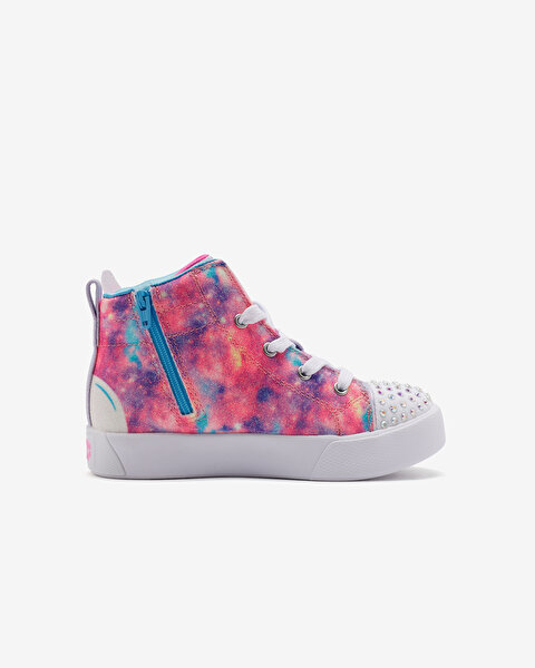 Skechers Twinkle Magic Küçük Kız Çocuk Pembe Işıklı Spor Ayakkabı 314325N HPMT-2