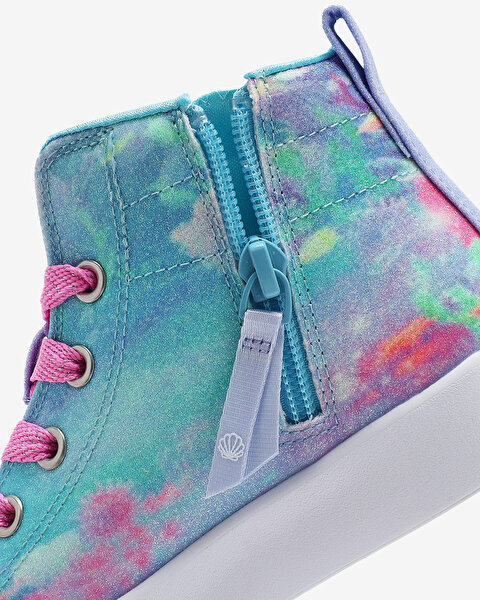 Skechers Twinkle Magic - Mermaid Sea Büyük Kız Çocuk Mavi Işıklı Spor Ayakkabı 314326L BLMT-7