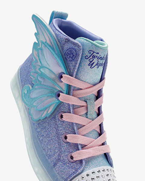 Skechers Twi - Lites 2.0  -  Twinkle Wishes Büyük Kız Çocuk Mavi Işıklı Bot 314350L LBMT-11
