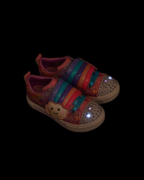 Twinkle Sparks Cloud Cutie Küçük Kız Çocuk Çok Renkli Işıklı Spor Ayakkabı 314828N MLT