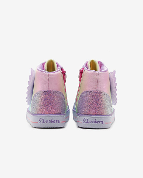 Skechers Shuffle Lite  - Lil Unicorn Win Küçük Kız Çocuk Çok Renkli Işıklı Spor Ayakkabı 314918N MLT-5