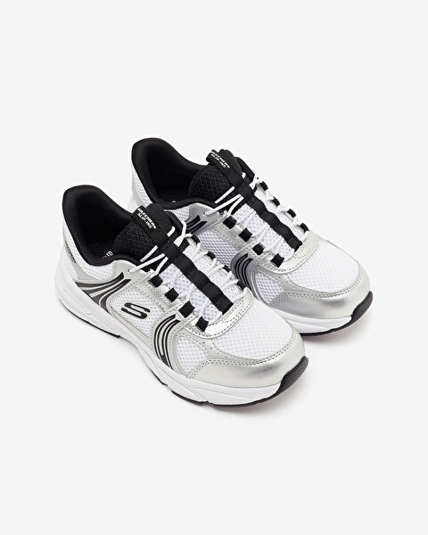 Skechers Retro-graph Büyük Kız Çocuk Beyaz Spor Ayakkabı 319078L WBKS-5