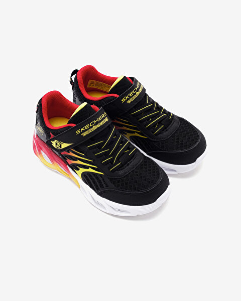 Skechers Thermo - Flash 2.0 Büyük Erkek Çocuk Siyah Işıklı Spor Ayakkabı 400099L BKRD-6