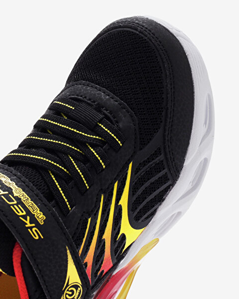 Skechers Thermo - Flash 2.0 Büyük Erkek Çocuk Siyah Işıklı Spor Ayakkabı 400099L BKRD-10