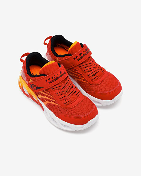 Skechers Thermoflash 2.0 Büyük Erkek Çocuk Kırmızı Işıklı Spor Ayakkabı 400099L RDBK-6