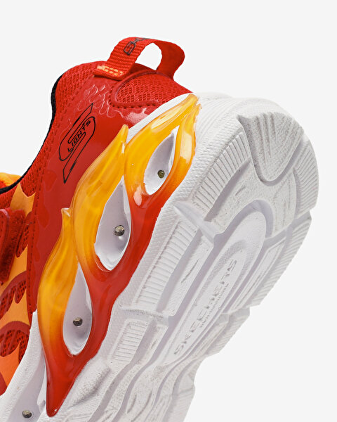 Skechers Thermoflash 2.0 Büyük Erkek Çocuk Kırmızı Işıklı Spor Ayakkabı 400099L RDBK-7