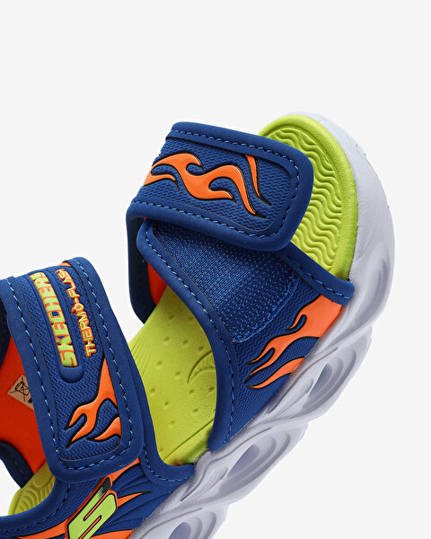 Skechers Thermo-splash - Heat Tide Küçük Erkek Çocuk Mavi Işıklı Sandalet 400102N BLOR-7