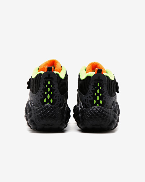 Skechers Skech - O - Saurus Lights - Breeze Büyük Erkek Çocuk Siyah Işıklı Bot 400118L BKLM-4