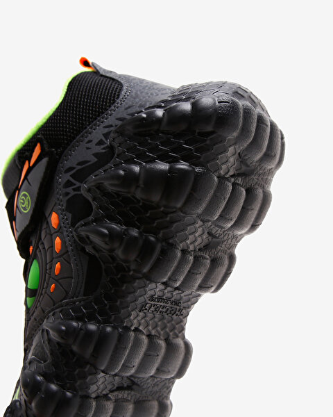 Skechers Skech - O - Saurus Lights - Breeze Büyük Erkek Çocuk Siyah Işıklı Bot 400118L BKLM-7