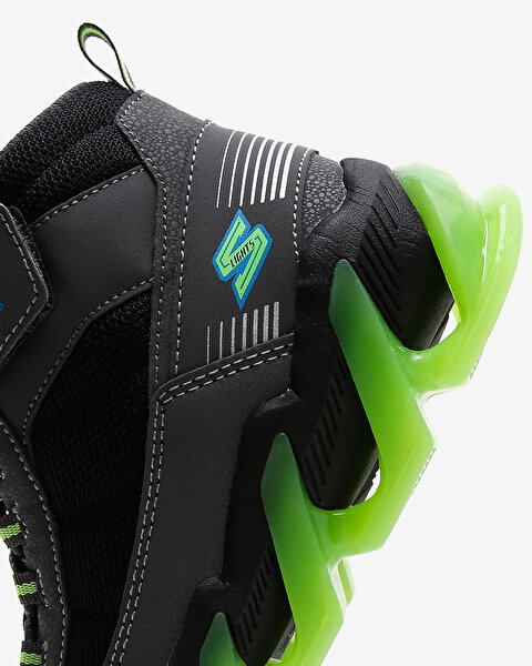 Skechers Mega - Surge  -  Glow Freeze Büyük Erkek Çocuk Gri Işıklı Bot 400134L CCLM-6