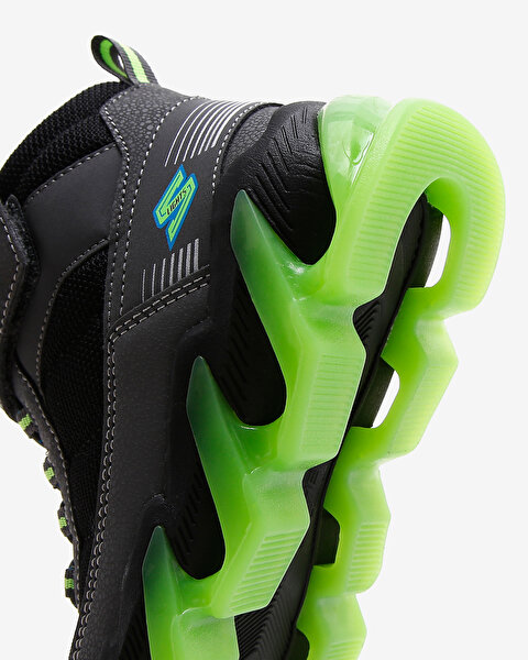 Skechers Mega - Surge  -  Glow Freeze Büyük Erkek Çocuk Gri Işıklı Bot 400134L CCLM-7