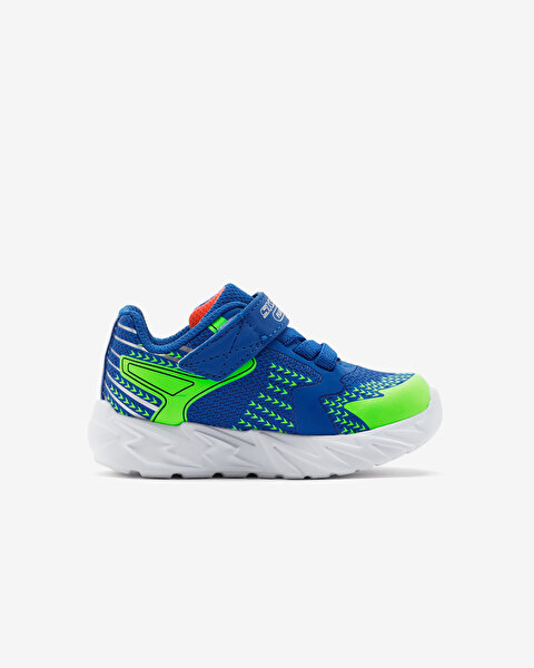 Skechers Flex - Glow Bolt Küçük Erkek Çocuk Lacivert Işıklı Spor Ayakkabı 400138N RYMT-1