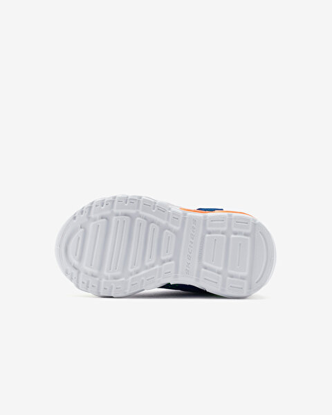 Skechers Flex - Glow Bolt Küçük Erkek Çocuk Lacivert Işıklı Spor Ayakkabı 400138N RYMT-5