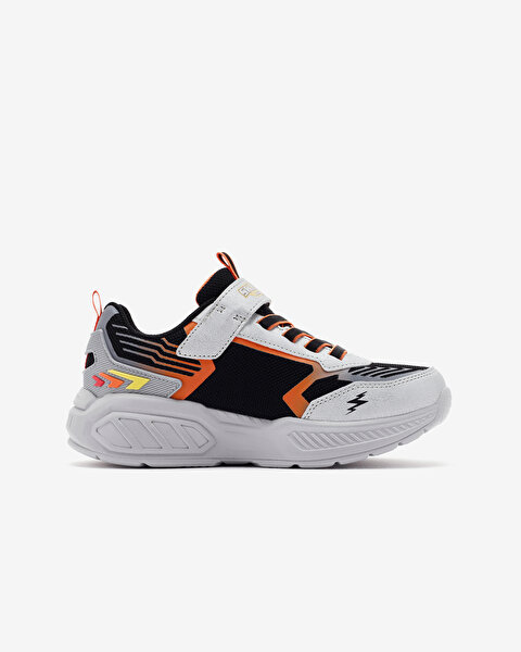 Skechers Light Storm 3 Büyük Erkek Çocuk Gri Işıklı Spor Ayakkabı 400151L SLBK-3