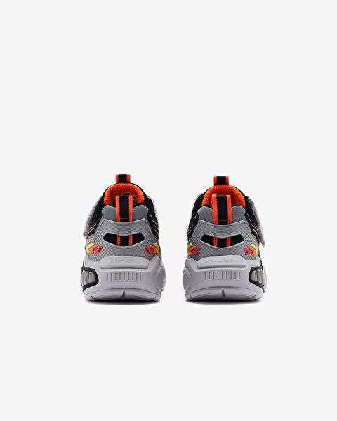 Skechers Light Storm 3 Büyük Erkek Çocuk Gri Işıklı Spor Ayakkabı 400151L SLBK-6