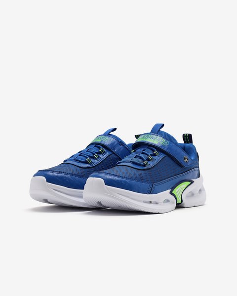 Skechers Kinetic-lights Büyük Erkek Çocuk Mavi Işıklı Spor Ayakkabı 400400L BLLM-3