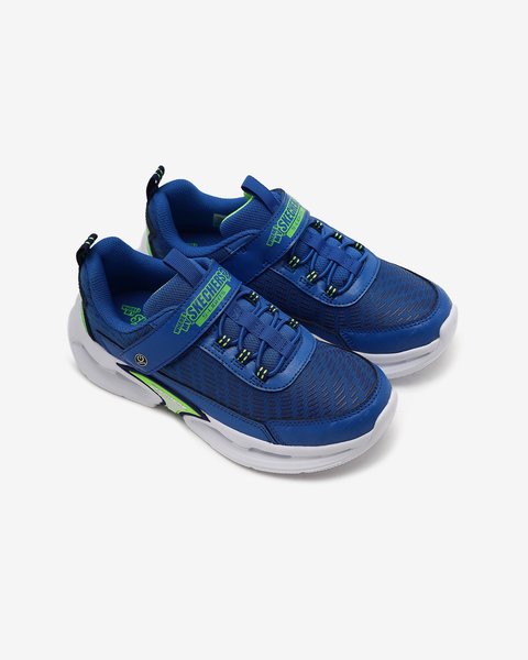 Skechers Kinetic-lights Büyük Erkek Çocuk Mavi Işıklı Spor Ayakkabı 400400L BLLM-5