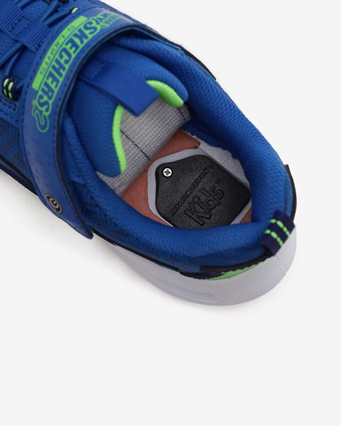 Skechers Kinetic-lights Büyük Erkek Çocuk Mavi Işıklı Spor Ayakkabı 400400L BLLM-8