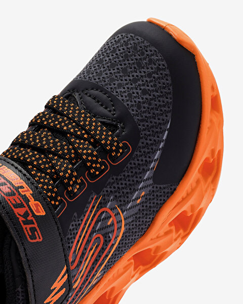 Skechers Vortex 2.0 - Quantroid Büyük Erkek Çocuk Siyah Işıklı Spor Ayakkabı 400604L BKRD-13