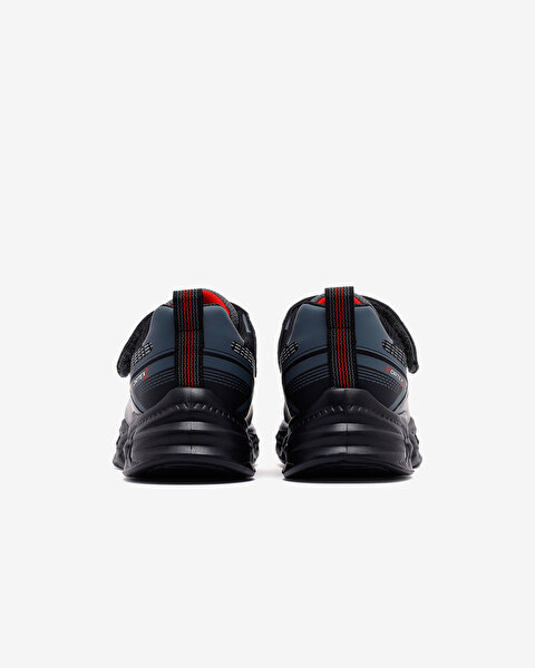 Skechers Vortex 2.0 Büyük Erkek Çocuk Siyah Işıklı Spor Ayakkabı 400605L BKCC-5